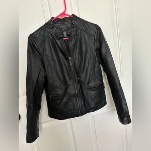 Alfoni faux leather jacket